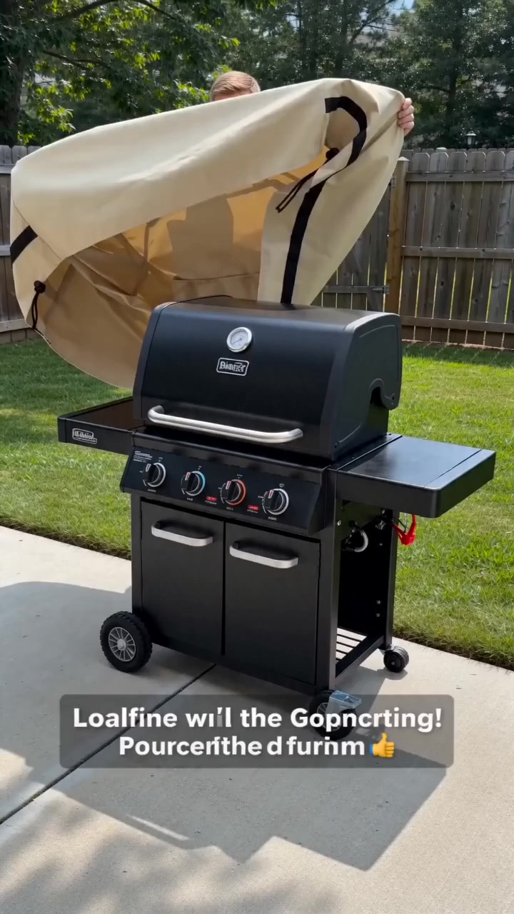 58-Inch Waterproof Grill Cover